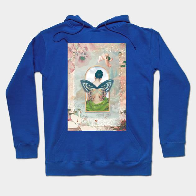 Natural Beauty Hoodie by Phatpuppy Art